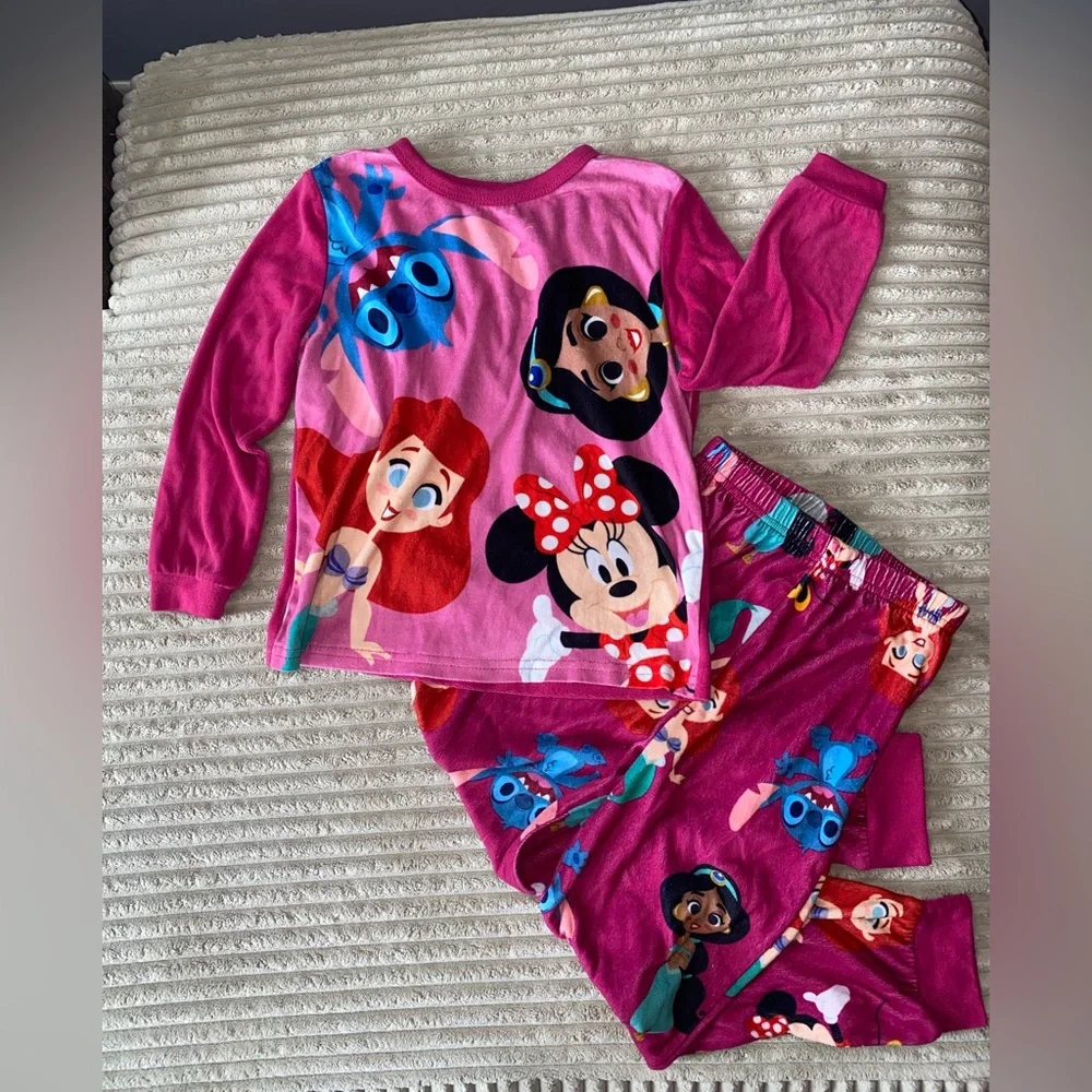 🌟 Disney Girl Power Pajama Set 💫 | Size S (6/7)